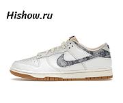 Nike Dunk Low New Americana Washed Denim FN6881-100 - 1