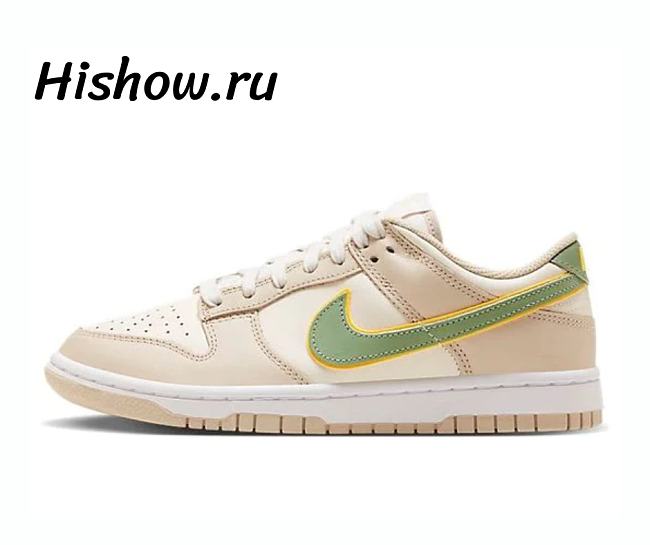 Nike Dunk Low Pale Ivory Oil Green FQ6869-131 - 1