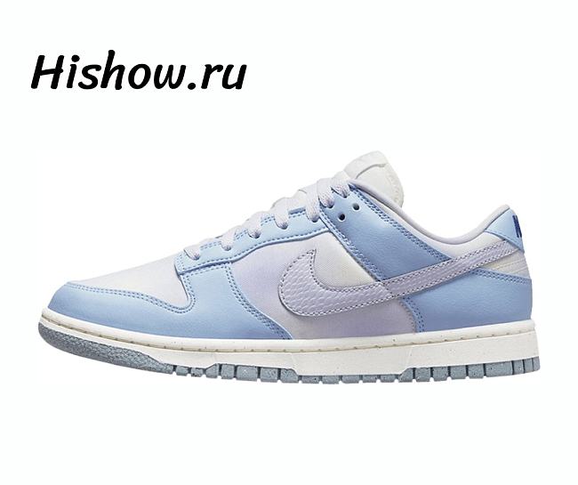 Nike Dunk Low Blue Airbrush Canvas FN0323-400 - 1