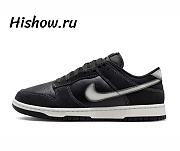 Nike Dunk Low Airbrush Swoosh Black FD6923-001 - 1