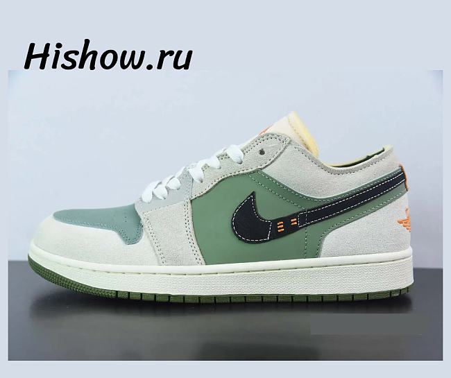 Air Jordan 1 Low Craft Light Olive FD6819-300 - 1