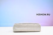 YSL White Jamie Medium Shoulder Bag Size 25x6x15CM - 4