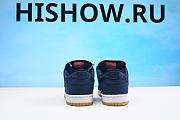 Nike SB Dunk Low Navy Black Gum CW7463-401 - 6