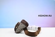 Gucci Interlocking G Belt Bag Brown Beige Size 20x12CM - 6