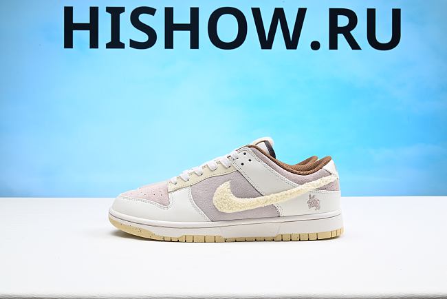 Nike Dunk Low Retro PRM Year of the Rabbit Fossil Stone (2023) FD4203-211 - 1