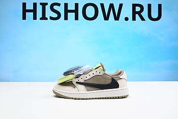Air Jordan 1 Retro Low Golf Travis Scott Neutral Olive FZ3124-200
