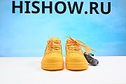 Nike Air Force 1 Low OFF-WHITE University Gold Metallic Silver  DD1876-700 - 5