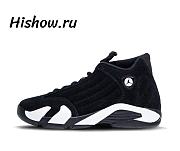 Air Jordan 14 Retro Black White 487471-016 - 1