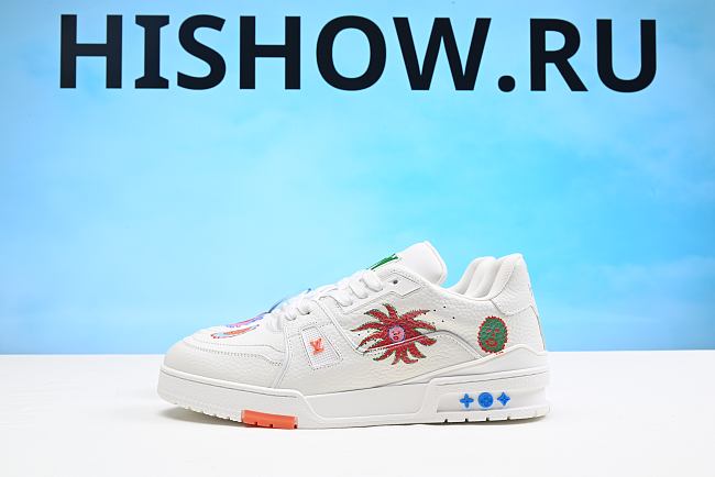 Louis Vuitton x YK LV Trainer Sneaker White 1ABD3G - 1