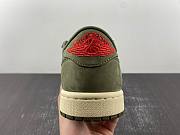 Air Jordan 1 Low Travis Scott Black Olive DM7866-002 - 4