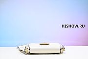 Prada White Maternity Bag with Pointed Lock 22x15cm - 6