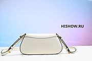 Prada White Maternity Bag with Pointed Lock 22x15cm - 2