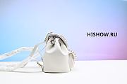 Chanel 24P Small Duma White Backpack 18x18x12CM - 2