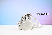 Chanel 24P Small Duma White Backpack 18x18x12CM - 4