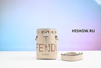 Fendi Mon Tresor Fuchsia Leather White Size 18x12x10CM