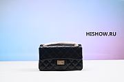 Chanel 2.55 Classic Flap Black Size 20CM - 1
