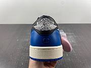 Air Jordan 1 Low Black Blue Travis Scott Fragment DM7866-140 - 2