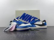 Air Jordan 1 Low Black Blue Travis Scott Fragment DM7866-140 - 3