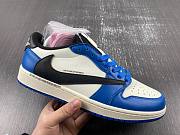 Air Jordan 1 Low Black Blue Travis Scott Fragment DM7866-140 - 4