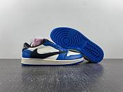 Air Jordan 1 Low Black Blue Travis Scott Fragment DM7866-140 - 5
