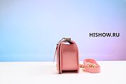 Chanel Pink Lambskin Shoulder Bag 25x17x7cm - 2