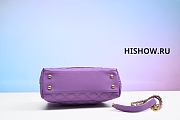 Chanel Coco Handle Purple 14cm x 23cm x 9cm - 2