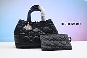 Dior Toujours Bag Black Macrocannage Calfskin Medium Dior Toujours Bag - 1