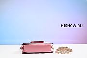VALENTINO LOCO MICRO BAG WITH CHAIN AND JEWEL LOGO PINK - 4