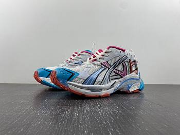 Balenciaga Runner White Blue Pink