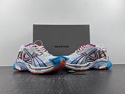Balenciaga Runner White Blue Pink - 6