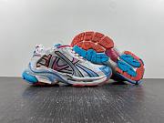 Balenciaga Runner White Blue Pink - 4