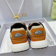 Dior B30 Sneaker Cream Orange Mesh 3SN279ZMA-H161 - 2