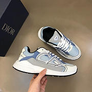 Dior B30 Sneaker Grey Cream Blue - 2