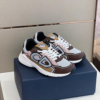 Dior B30 Sneaker White Brown Beige