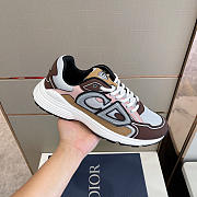 Dior B30 Sneaker White Brown Beige - 3