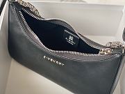 Givenchy Out Bag in Shiny Leather with Chain Black Size 25x7x12cm - 4