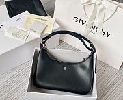 Givenchy Out Bag in Shiny Leather with Chain Black Size 25x7x12cm - 5