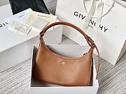 Givenchy Out Bag in Shiny Leather with Chain Orange 25x7x12cm - 6
