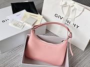 Givenchy Out Bag in Shiny Leather with Chain Pink 25x7x12cm - 4