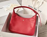 Givenchy Out Bag in Shiny Leather with Chain Red Size 25x7x12cm - 3