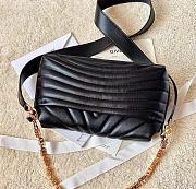 Givenchy 4G Soft Bag in Quilted Leather with Chain Black 25x15x6cm   - 6