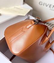 Givenchy Antigona Bag in Box Leather Brown Size 45x9x35cm - 3