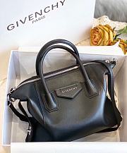 Givenchy Antigona Bag in Box Leather Black Size 45x9x35cm - 3