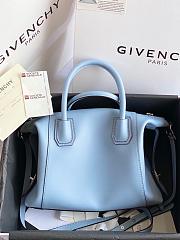 Givenchy Antigona Bag in Box Leather Lighting Blue Size 45x9x35cm - 2