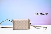 Gucci Horsebit 1955 Mini Bag Beige 18x12x5cm - 3