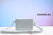 Celine Classique Triomphe Bag ln Shiny Calfskin Grey - 3