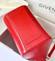 Givenchy Antigona Bag in Box Leather Red Size 45x9x35cm - 2
