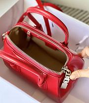 Givenchy Antigona Bag in Box Leather Red Size 45x9x35cm - 4