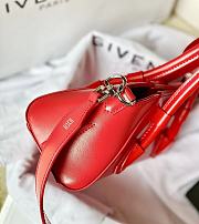 Givenchy Antigona Stretch Bag in Box Leather Red Size 22x8x12cm - 3