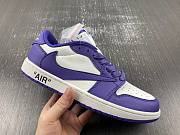 Air Jordan 1 Low Purple Travis Scott Fragment DM7866-140 - 5